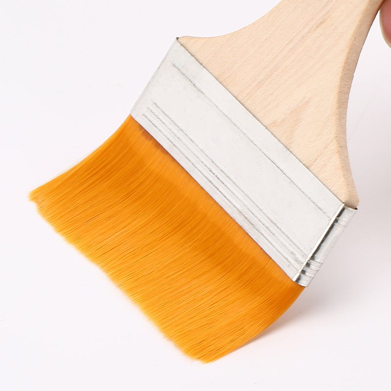 Brush No. 1-12 Nylon Hair Board Brush Paint Oil Painting Brush Art Industrial Supplies Barbecue Brush Brush - Image 5